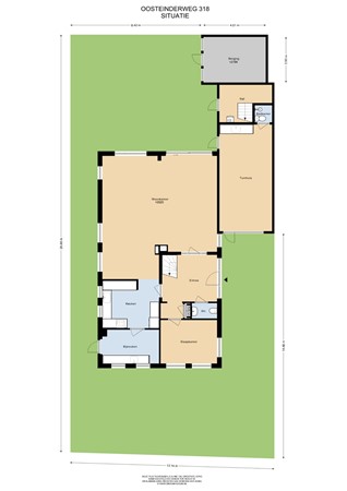 Floorplan - Oosteinderweg 318, 1432 BD Aalsmeer